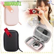 SHOUOUI Camera Holder, PU Leather Mini Camera ,  Waterproof Shockproof Storage Bag for CAMKORY DC403