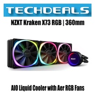 NZXT Kraken X73 RGB | 360mm AIO Liquid Cooler with Aer RGB Fans