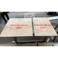 PLYWOOD 3X3FT 3MM/5.2MM/9MM/12MM GRADE A CUTTED
