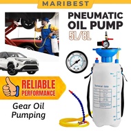5L/8L Pneumatic Gearbox Oil Liquid Extractor Transmission Oil Pump Lubricator Filler Oil Change Kit