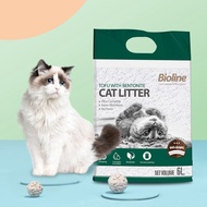 Bioline Tofu Cat Litter Health-oriented Deodorizing Activated Carbon MixedLitter Sand Pasir Kucing 豆