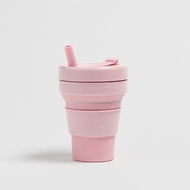 Stojo - 環保高耐熱矽膠摺疊杯16oz - 淡粉紅