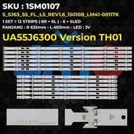 Backlight TV Samsung 55 Inch UA55J6300 Version TH01 S-5J63-55-FL-L5-REV1.6-150108-LM41-00117K