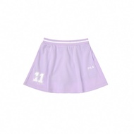 FILA KIDS 女童吸濕排汗針織短裙-紫色 5SKY-4710-PL