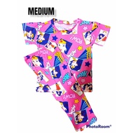 Terno Pajama (MEDIUM ) Spandex cotton 23 inches 4-5 yrs old