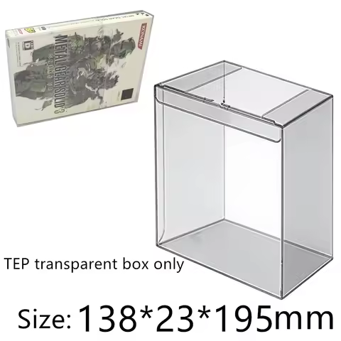 Transparent Box Protector For PS2 Limited Edition with Artbook/XBOX360 Collect Boxes TEP Storage Gam