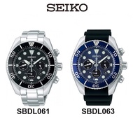 Seiko Prospex SBDL061 SBDL063 Solar Diver Mens Watch WORLDWIDE WARRANTY!!