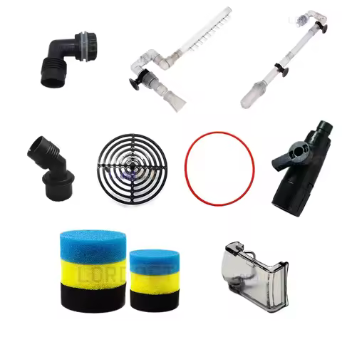 SunSun Spare Part Inlet Outlet Pipe Holder Filter Spone Oring Accessories For Aquarium External Filt