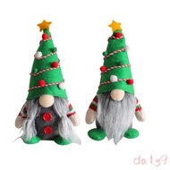 DLAY Christmas Gnomes Plush Decorations Handmade Gnome Dolls Gnomes Ornaments