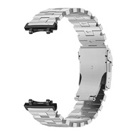 Titanium สายนาฬิกาสำหรับนาฬิกา Amazfit T-REX 3 สาย Smart Watch Strap Luxury สายนาฬิกาข้อมือ สเตนเลสส