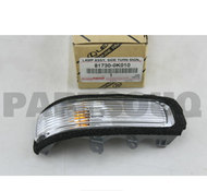 ส่งฟรี  ไฟเลี้ยวที่กระจกมองข้าง  TOYOTA Vigo/ Fortuner Champ ปี 2011-2013 (81730-0K010/81740-0K010) 