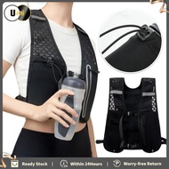 Running Water Bottle Storage Vest Reflective Waterproof Nylon Cycling Vest Outdoors Beg Galas Vest L
