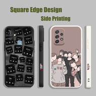 BTS AE112 For Samsung M01S A03 A13 A23 F02S Phone Case Square Edge