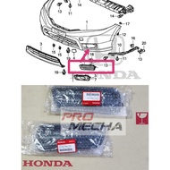 Original HONDA CITY 2012 GM2 TMO FL FRONT BUMPER FOG LAMP COVER (NO USE FOG LAMP MODEL) BUMPER GRILLE NO HOLE