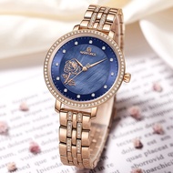 [Aishang watch industry]NAVIFORCE ผู้หญิงยอดนาฬิกาแบรนด์หรูสแตนเลสควอตซ์แฟชั่นสุภาพสตรีนาฬิกาดอกไม้สาวนาฬิกา Relógio Feminino