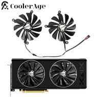 RX5700XT Video Card Fan For XFX Radeon RX 5700 XT 8GB THICC II Ultra 95MM CF1010U12S Graphics Card C