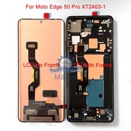 6.7"Original Oled For Motorola Edge 50 NEO /S50 Neo Fusion LCD Screen Display Touch 6.7" For Edge 50