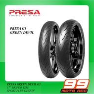 (OFFER🔥🔥) Presa Green Devil G1 Sport Plus Tubeless Tyre (17")