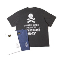 日本預訂 3色選 PALACE ×NEIGHBORHOOD 聯名款 口袋骷髏字母印花圖案短袖T恤 tee