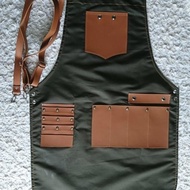 Leather Barbershop Apron
