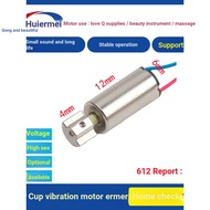 Micro DC Vibrating Motor 612 Hollow Cup Vibrating Motor with Eccentric Wheel Massager Beauty Instrum