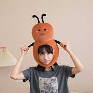 [kanye2dc] Cartoon Plush Head Mask Multipurpose Thoughtful Gift Photography Props