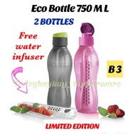 Tupperware 750ml Eco Bottle 750ml (2 pcs)