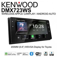 KENWOOD DMX723WS 200MM WIDESCREENCAR PLAY AUTO INNOVA AVANZA XENIA USB MIRRNG BLUETOOTH HEAD UNIT DO