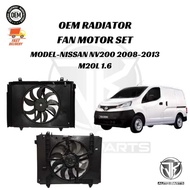 OEM RADIATOR FAN MOTOR SET ASSEMBLY NISSAN NV200 2008-2013 M20L 1.6