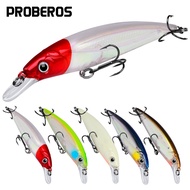 PROBEROS DW470 Lure Bait Hook 9cm 11cm (Glow-in-the-Dark) Long Cast Floating