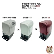 GM738 / DNOR TURBO 700 MOTOR ONLY (COUNTER, NYLON GEAR) DC SLIDING MOTOR E8 E1200 DNOR 700