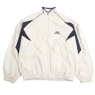 Excellent condition BALENCIAGA 23SS 746483 Sport Icon Track Jacket, Ivory, Size S, Made in Italy, Au