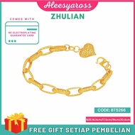 [BT5266] Rantai Tangan ZHULIAN Gold Plated Bracelet Jewellery Emas Saduran Barang Kemas