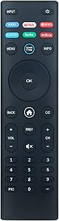 Allimity XRT140 Replaced Remote Control fit for Vizio LED Smart TV with Shortcut Key Buttons VUDU Ne