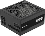 CORSAIR RM750x Fully Modular Low-Noise ATX Power Supply – ATX 3.1 Compliant – PCIe 5.1 Support – Cyb