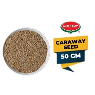 MOITTRY CARAWAY SEEDS / CARUM CARVI/ SAJEERA / SHAHI JEERA/ JEMUJU 50 GM [ BEST QUALITY PRODUCT ]