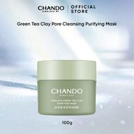 CHANDO Himalaya Green Tea Clay Pore Cleansing Purifying Mask (100g) 自然堂茶泥面膜黑头角质控油清洁涂抹面膜 (100g)