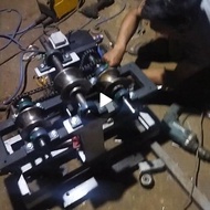 mesin roll pipa, besi holo, plate, nako, behel