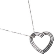 【日本直送】蒂芙尼 TIFFANY&Co. 心形項鍊 MEINARDO 聯名款 銀 925 心形 約 9.4g 女性用【二手】