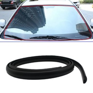 A 1.7m Car Front Windshield Panel Moulding Rubber Seal Strip For BMW E46 E90 E60 E39 E36 F30 F10 F