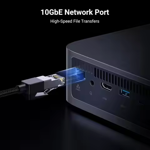 TLF UGREEN NASync DXP480T Plus 4 Bay All Flash SSD NAS i5 1235u 10Core CPU 8GB DDR5 RAM 128G SSD Net
