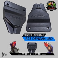 FENDER UNDERTAIL SEIN R25 YAMAHA R 25 MT25 MT 25 UNDER TAIL LAMPU STOP SEIN SEN KOLONG PNP