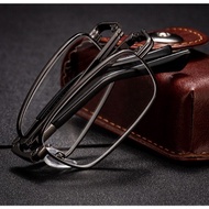 VIP product Foldable presbyopia glasses Ash gray, beautiful JAPAN product (free good quality carryin