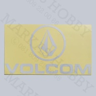 Volcom Surf Sticker Skate Aesthetic Kalcercutting stiker