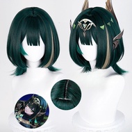 Genshin Impact Nefer Cosplay Wig  Long Heat-Resistant Synthetic Hair