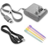 Kit Pengecas DS Lite, Penyesuai Pengecas untuk Nintendo DS Lite, Pengecas Dinding 100-240V untuk Pen