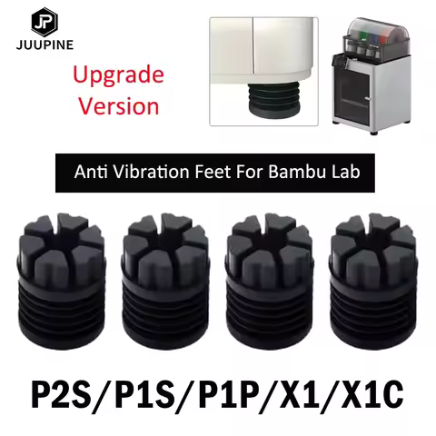 For Bambu Lab P1P/P1S P2S Upgrade Anti Vibration Feet Pad Anti-slip Anti-Shock Dust-proof Rubber Foo