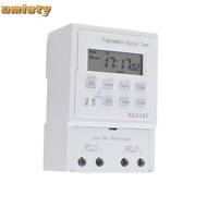 UMISTY Programmable Timer, Microcomputer 1W Power Digital Timer Switch, Smart Home 1Min - 168H 30A A