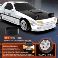 RC Car 1:43 4WD Electric RC Drift Car Full Scale ESP Gyroscope Mini Desktop RC Racing Model Cool Lig