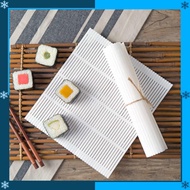 Roll Sushi Maker White Roller Mat Sushi Gimbap Kimbap Onigiri Bento Mat Non-Stick Sushi Rolling Mat 